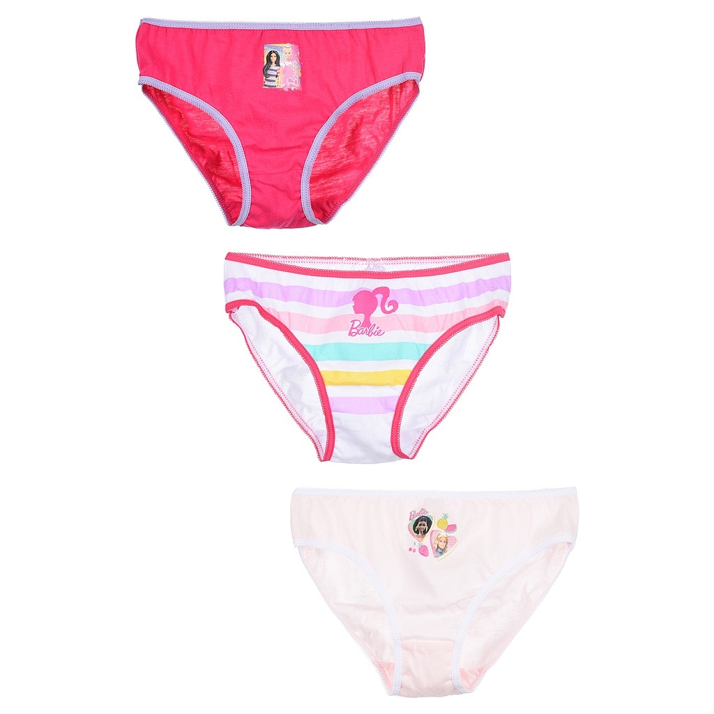 Barbie Trosor för Barn - 3-Pack - 4-5 år