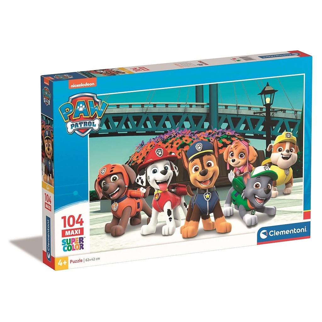 Paw Patrol Äventyrsbukten 104-bitars Maxi Pussel | CDON