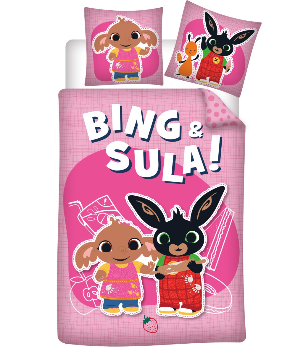 Bing Sula barnesengesett 100×135 cm, 40×60 cm