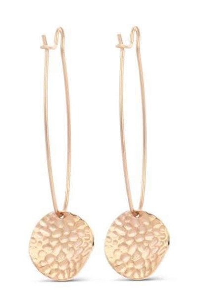 Øredobber i roségull fra Victoria