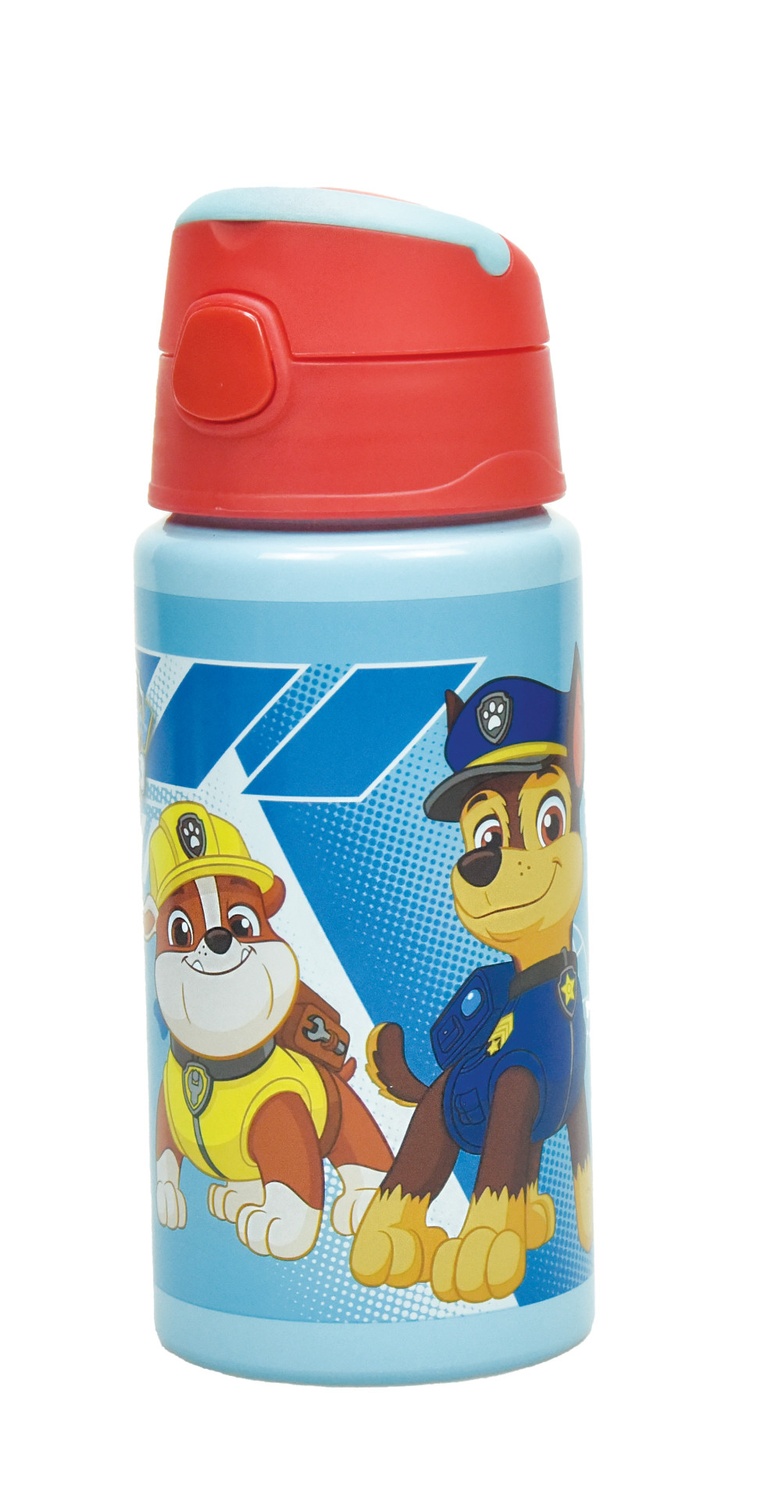 Paw Patrol Forever aluminiumflaske med krok 500 ml