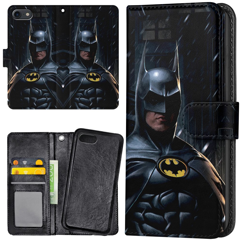 iPhone 16e/17e - Plånboksfodral/Skal Batman