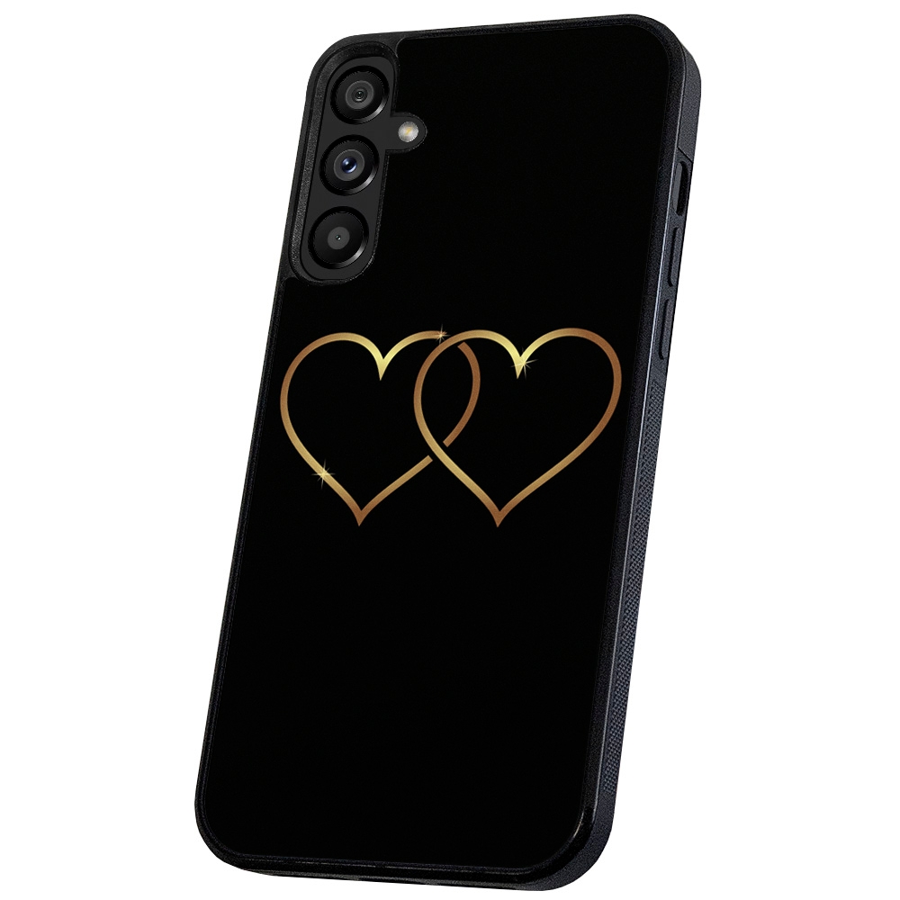 Samsung Galaxy A56 5G - Skal/Mobilskal Double Hearts