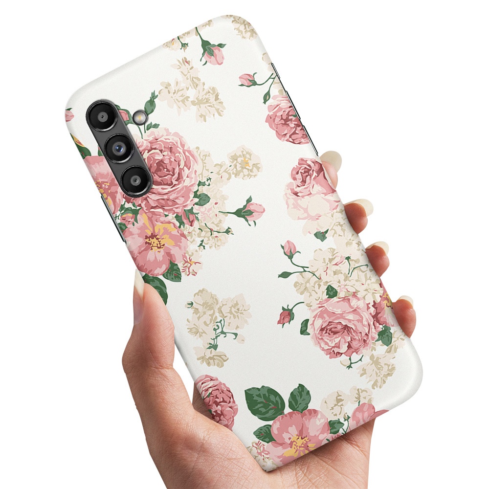 Skal / Mobilskal till Samsung Galaxy A56 5G - Retro Blommor