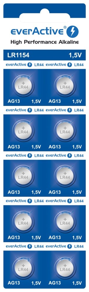 Knappcellsbatteri G13 LR1154 - 10-pack