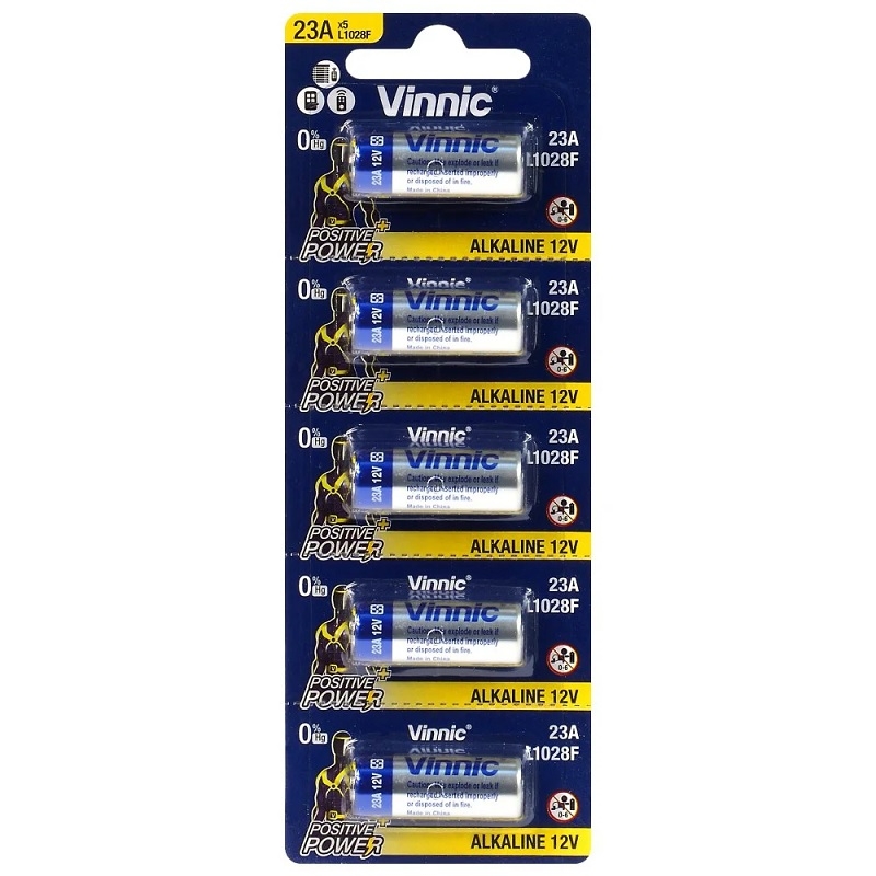 Batterier 23A L1028 12V – 5-pack