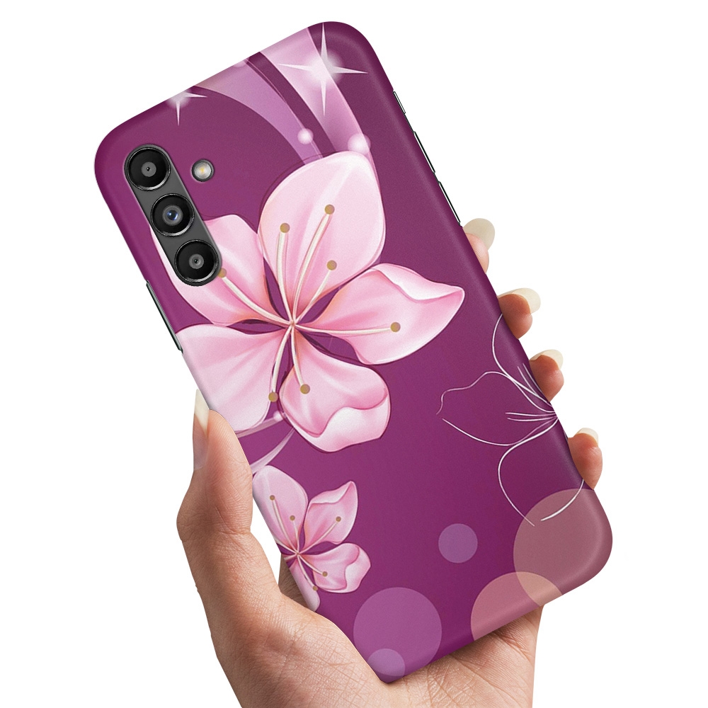 Skal / Mobilskal till Samsung Galaxy A17 5G - Vit Blomma