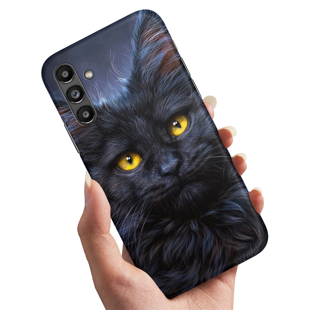 Skal / Mobilskal till Samsung Galaxy A17 5G - Svart Katt