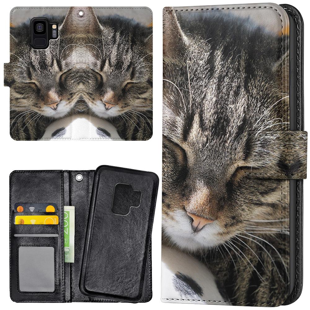 Honor 7 - Plånboksfodral/Skal Sovande Katt
