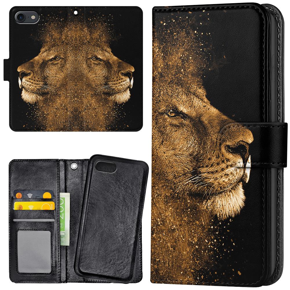 iPhone 6/6s Plus - Plånboksfodral/Skal Lion