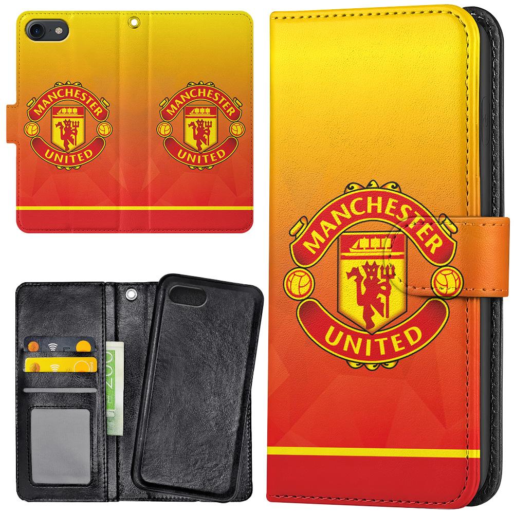 iPhone 6/6s Plus - Plånboksfodral/Skal Manchester United
