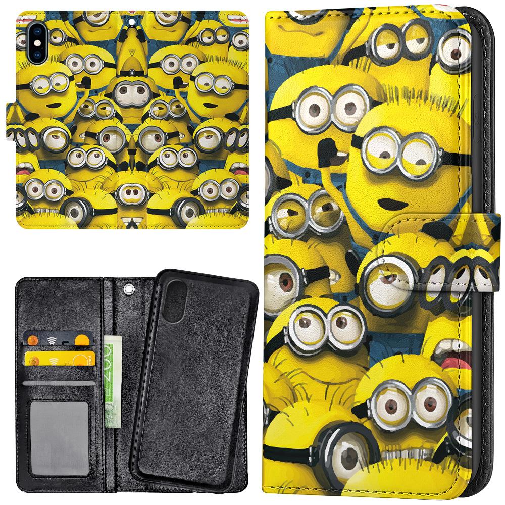 iPhone X/XS - Plånboksfodral/Skal Minions