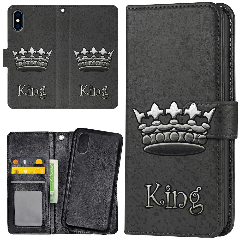 iPhone X/XS - Plånboksfodral/Skal King