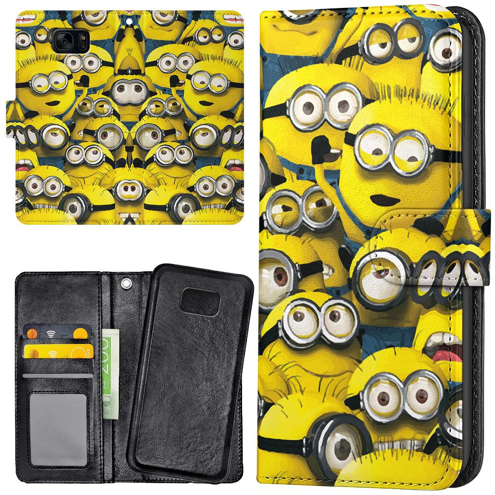 Galaxy S7 - Plånboksfodral/Skal Minions