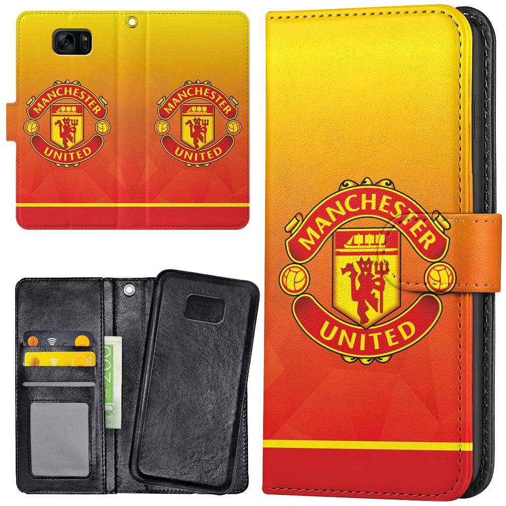 Galaxy S7 - Plånboksfodral/Skal Manchester United