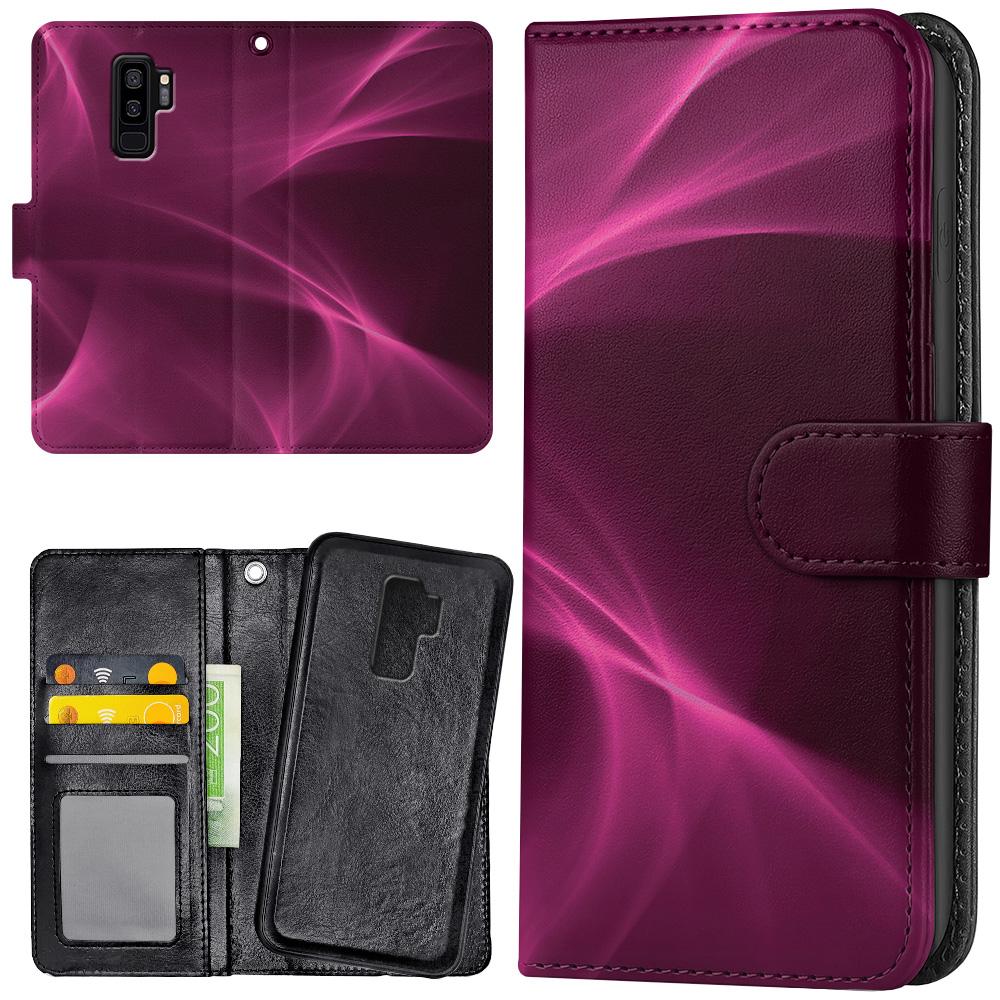 Galaxy S9 Plus - Plånboksfodral/Skal Purple