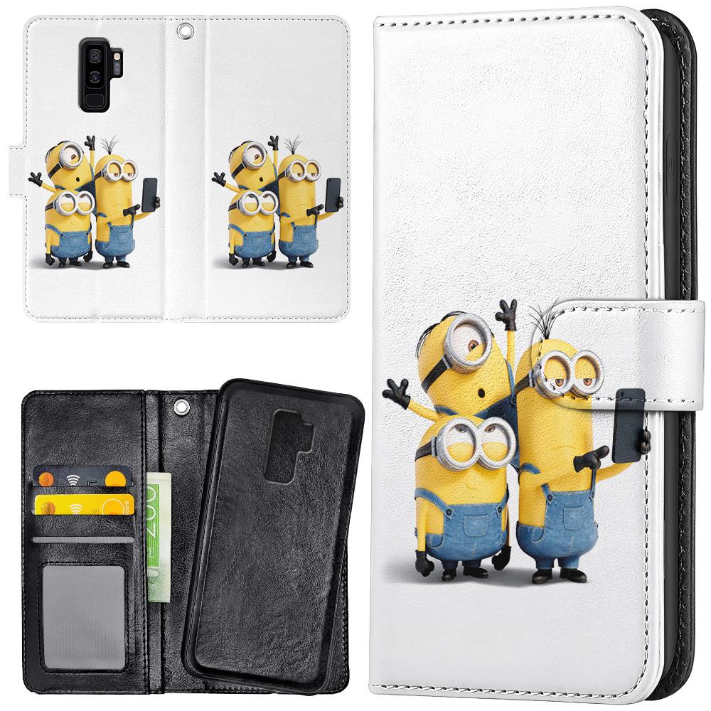 Galaxy S9 Plus - Plånboksfodral/Skal Minions