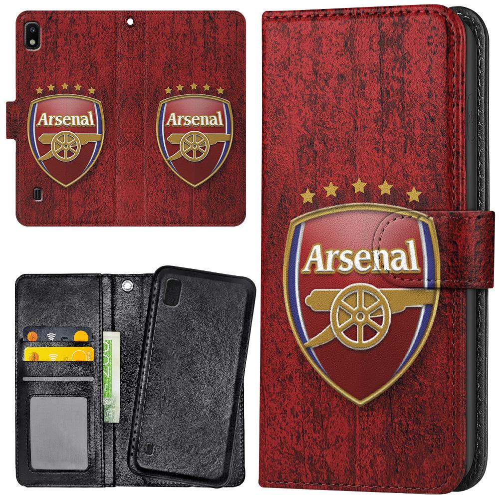 Galaxy A10 - Plånboksfodral/Skal Arsenal