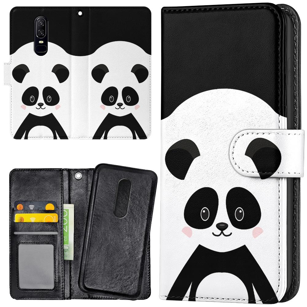Mi 9T/9T Pro - Plånboksfodral/Skal Cute Panda