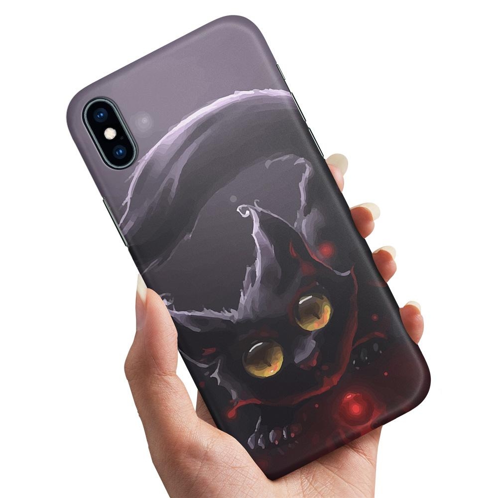 Skal / Mobilskal till iPhone XR - Svart Katt