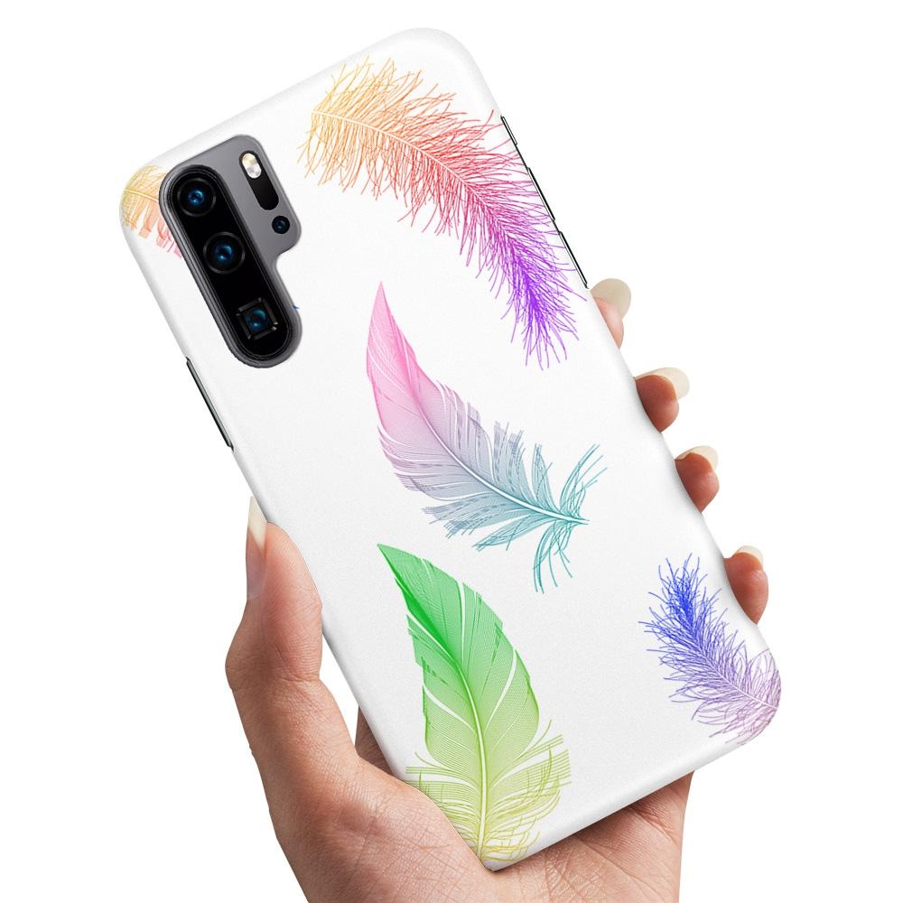 Skal / Mobilskal till Huawei P30 Pro - Fjädrar