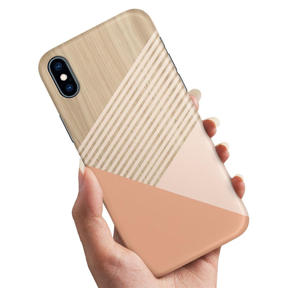 Skal / Mobilskal till iPhone X / XS - Träkonst