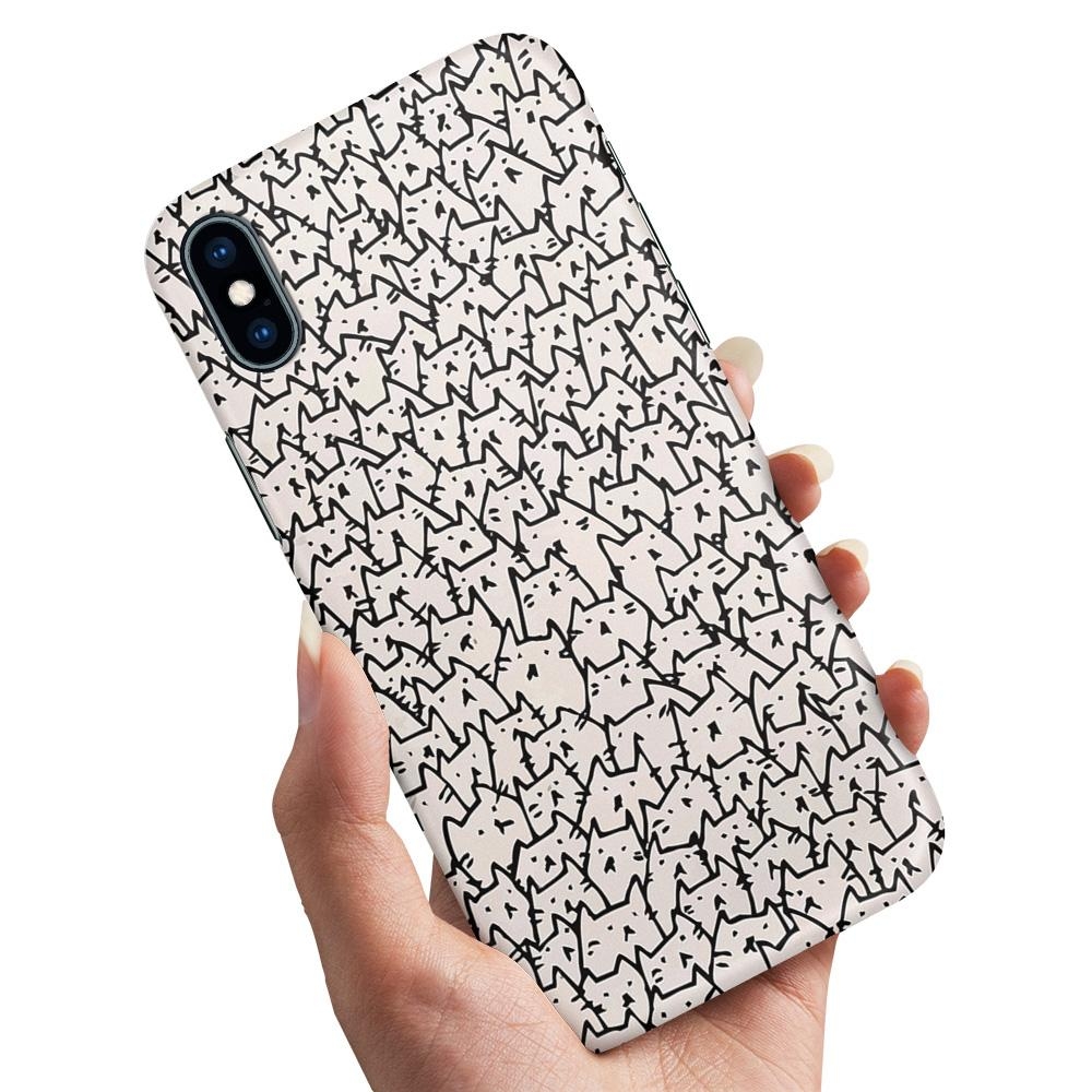 Skal / Mobilskal till iPhone XS Max - Kattgrupp