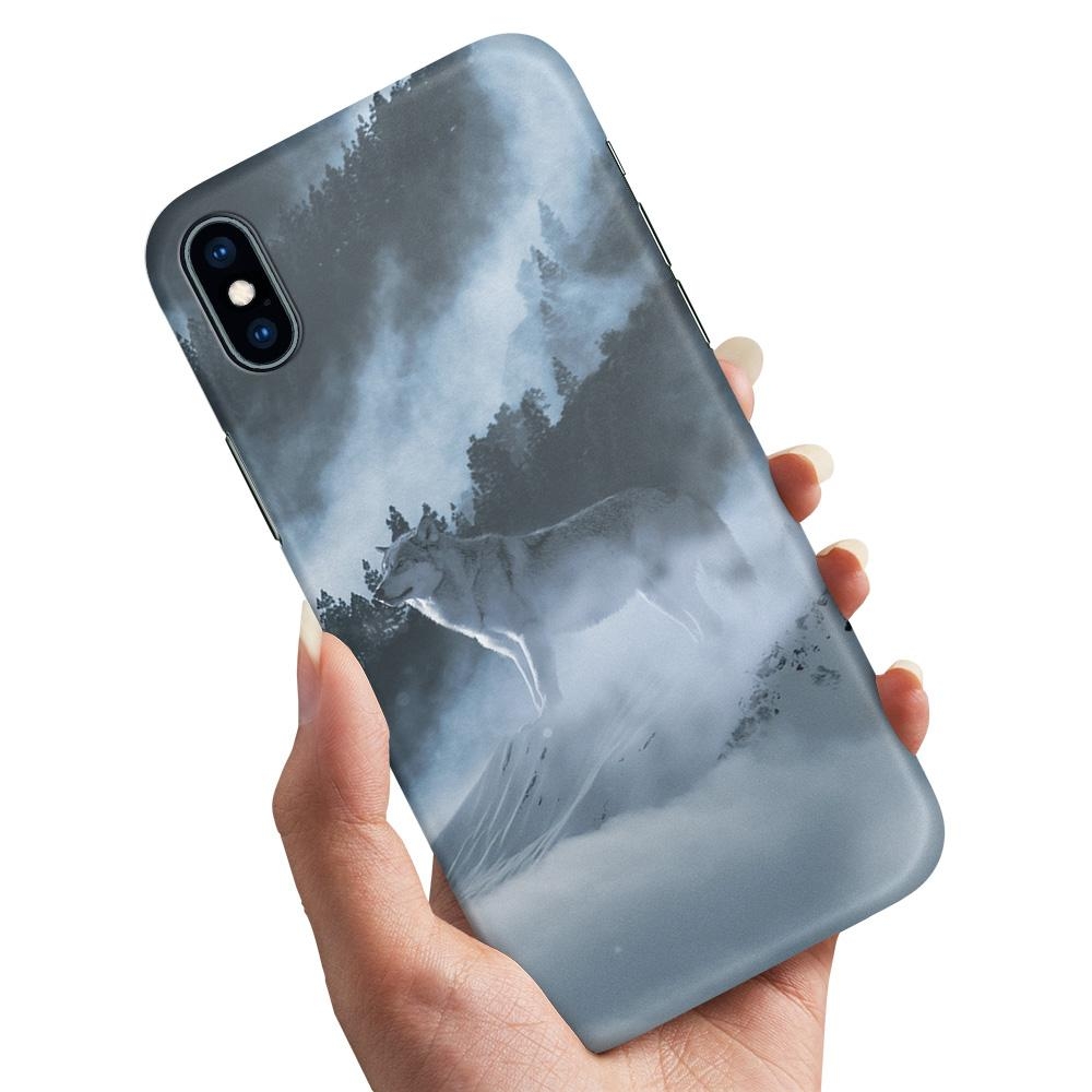 Skal / Mobilskal till iPhone XS Max - Arctic Wolf
