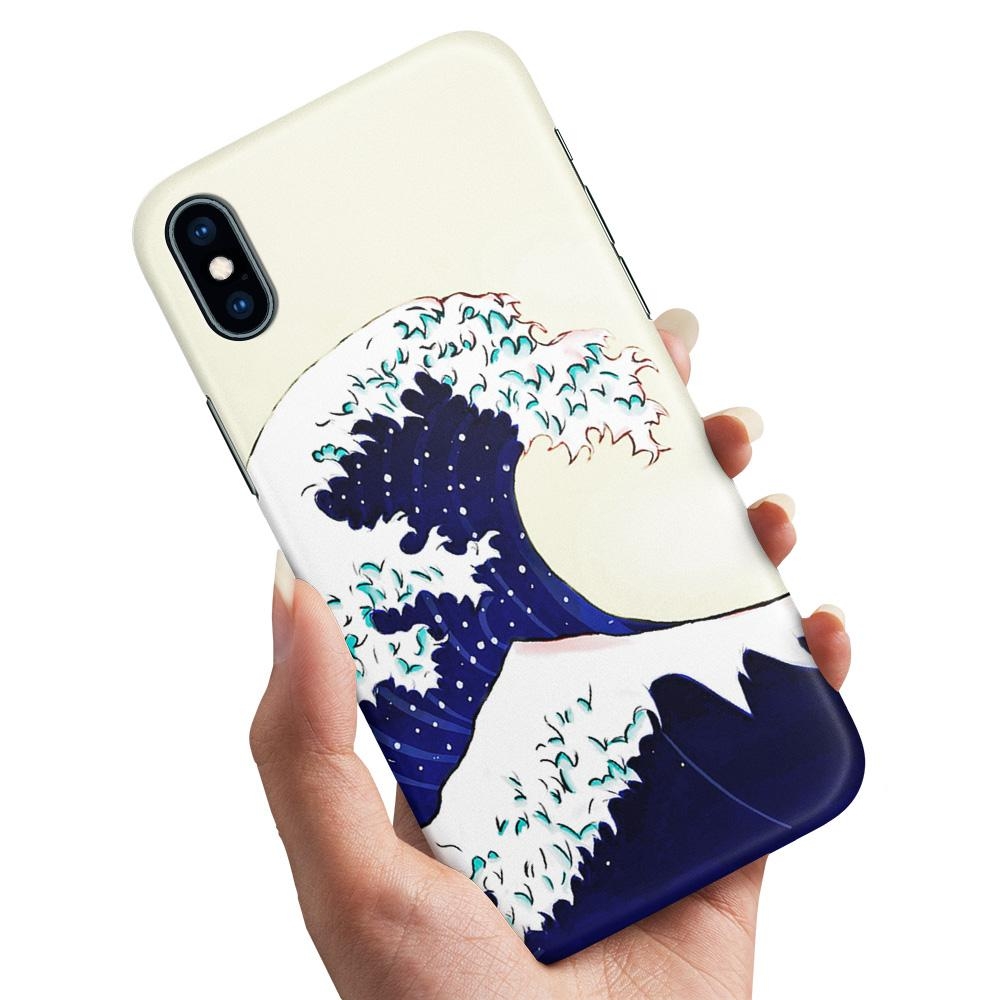 Skal / Mobilskal till iPhone XS Max - Flodvåg