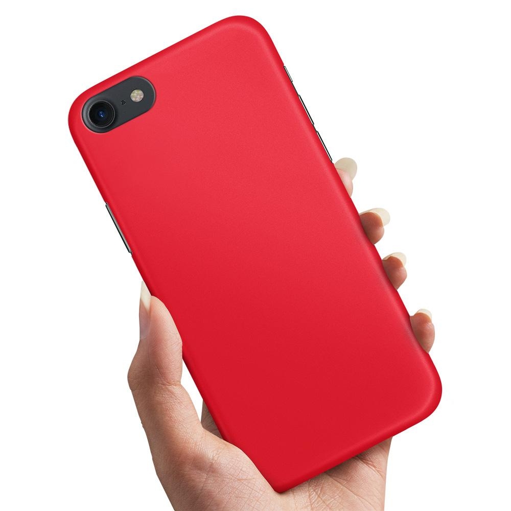 Skal / Mobilskal till iPhone 5 / 5S / SE - Röd