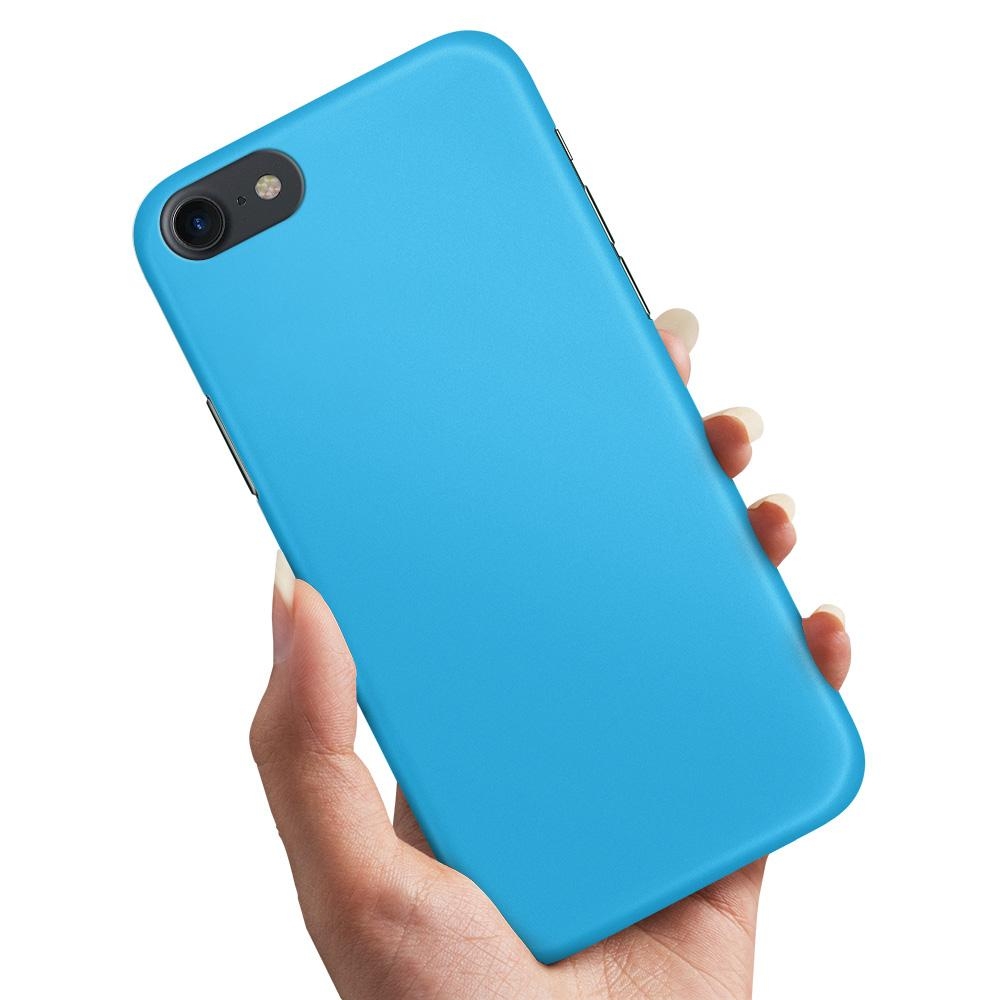 Skal / Mobilskal till iPhone 5 / 5S / SE - Ljusblå