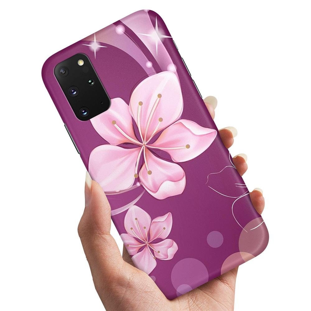 Skal / Mobilskal till Samsung Galaxy S20 - Vit Blomma