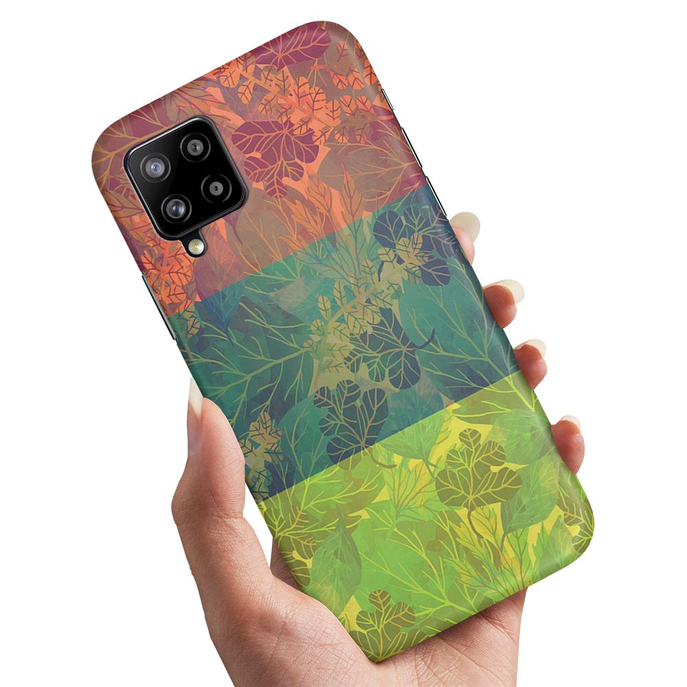 Skal / Mobilskal till Samsung Galaxy A42 - Lövmönster