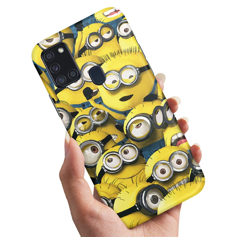 Skal / Mobilskal till Samsung Galaxy A21s - Minions