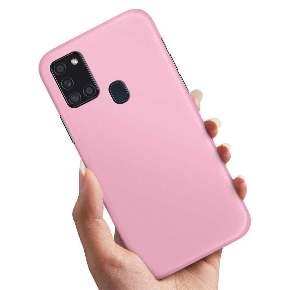 Skal / Mobilskal till Samsung Galaxy A21s - Ljusrosa