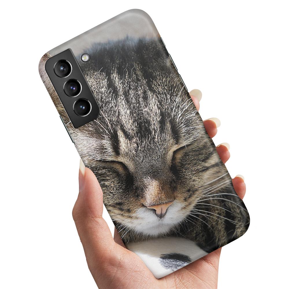 Skal / Mobilskal till Samsung Galaxy S21 Plus - Sovande Katt