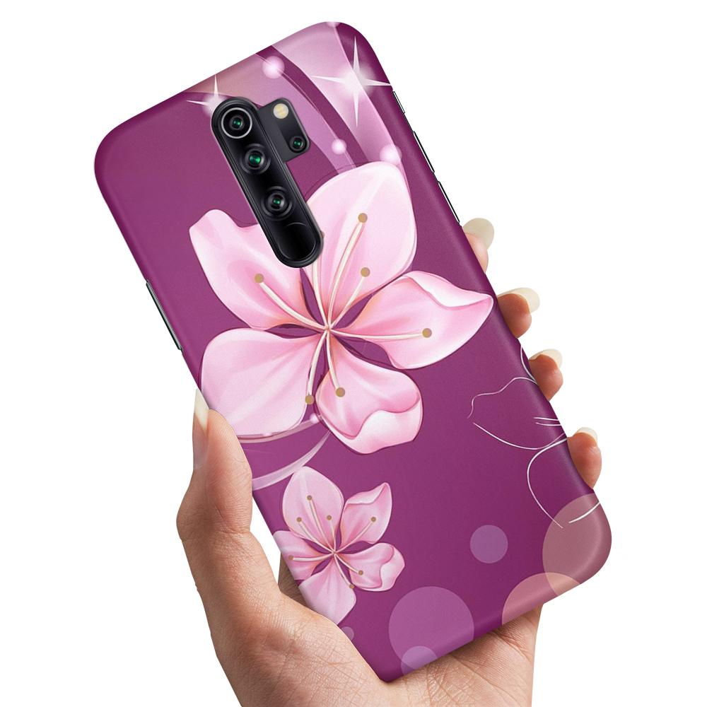 Skal / Mobilskal till Xiaomi Redmi Note 8 Pro - Vit Blomma