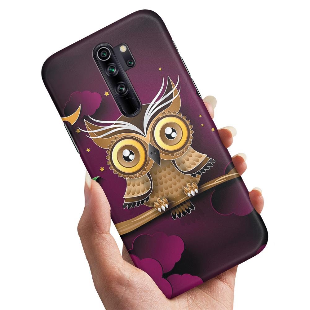 Skal / Mobilskal till Xiaomi Redmi Note 8 Pro - Ljusbrun Uggla