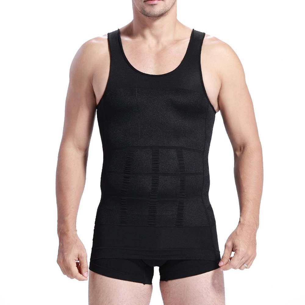 Formende Tanktopp for Menn - Korrektiv - XXL (Svart)