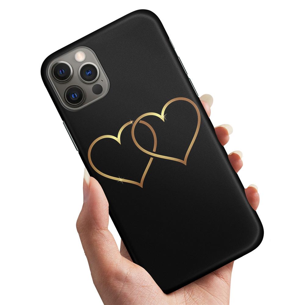 Skal / Mobilskal till iPhone 13 Pro Max - Double Hearts