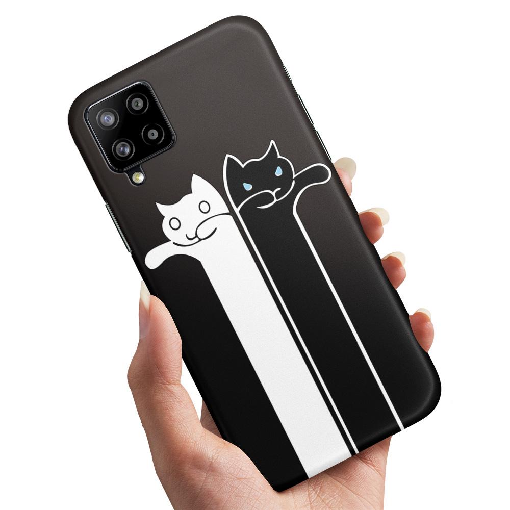 Skal / Mobilskal till Samsung Galaxy A12 - Avlånga Katter