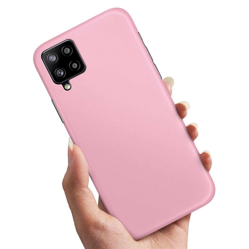 Skal / Mobilskal till Samsung Galaxy A12 - Ljusrosa