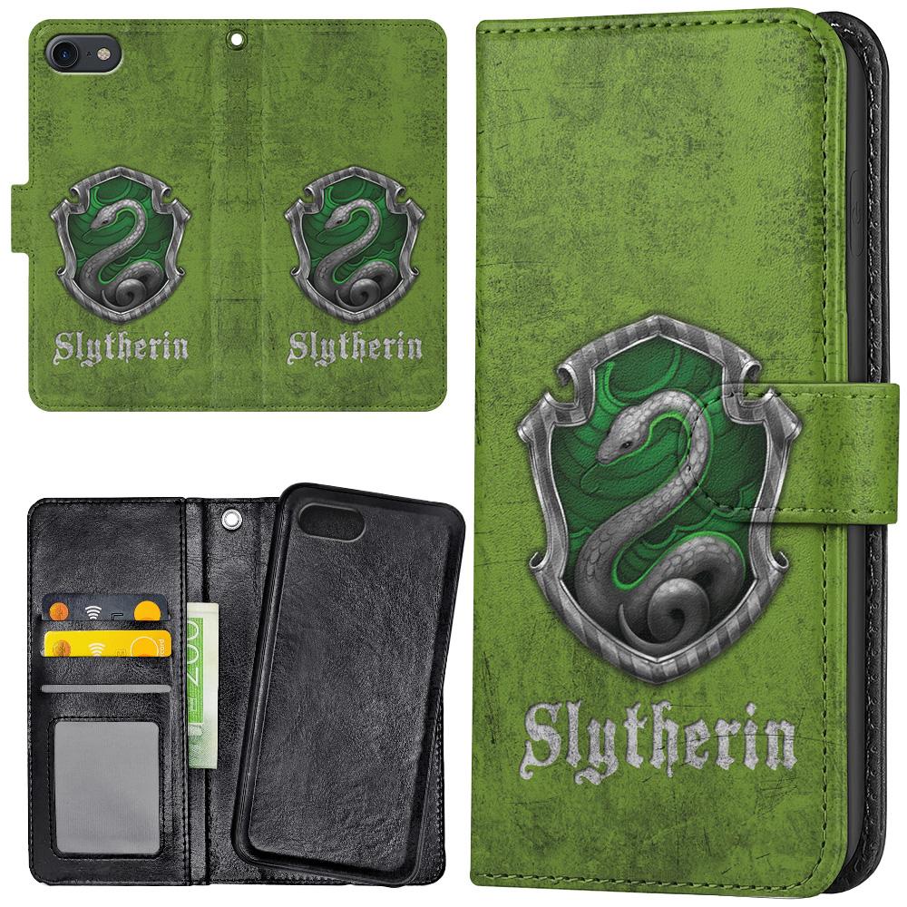iPhone 6/6s Plus - Plånboksfodral/Skal Harry Potter Slytherin