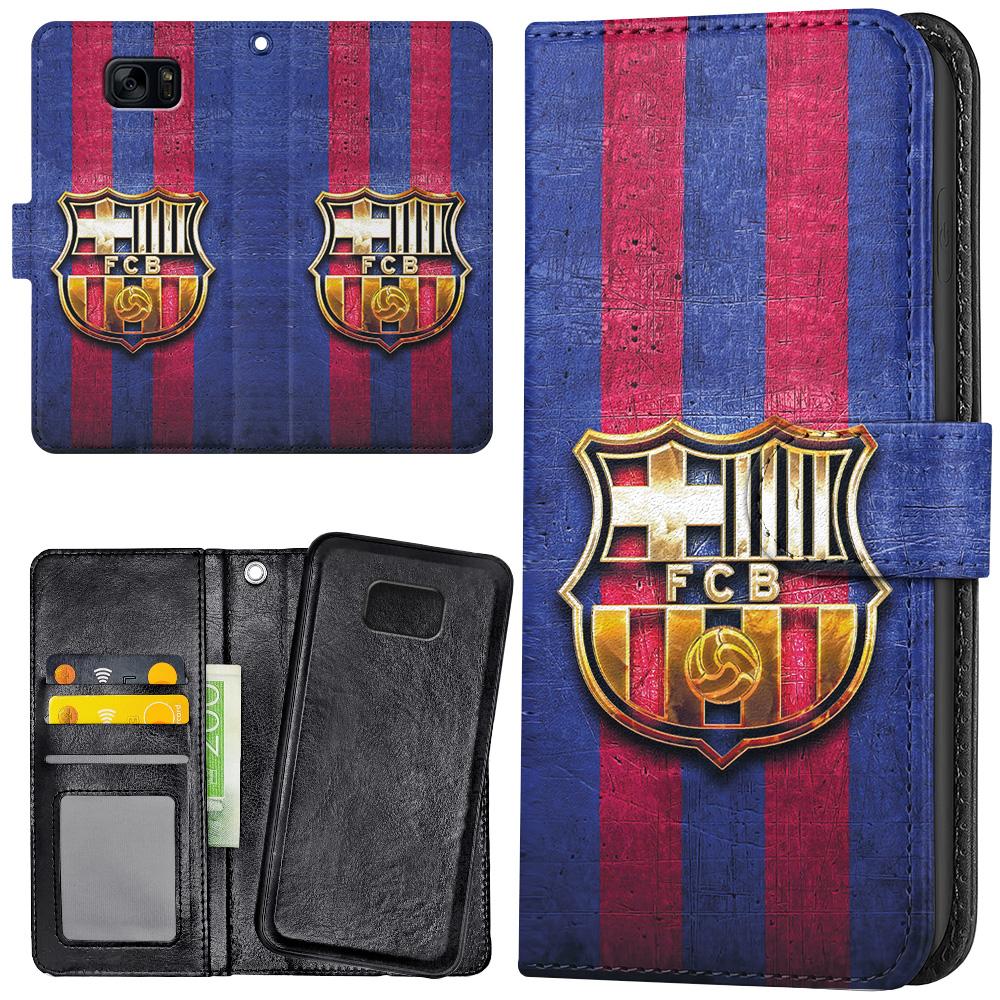 Galaxy S7 - Plånboksfodral/Skal FC Barcelona