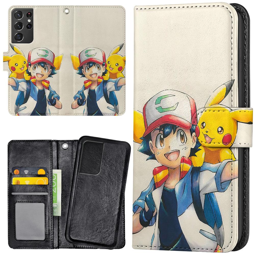 Samsung Galaxy S21 Ultra - Plånboksfodral/Skal Pokemon