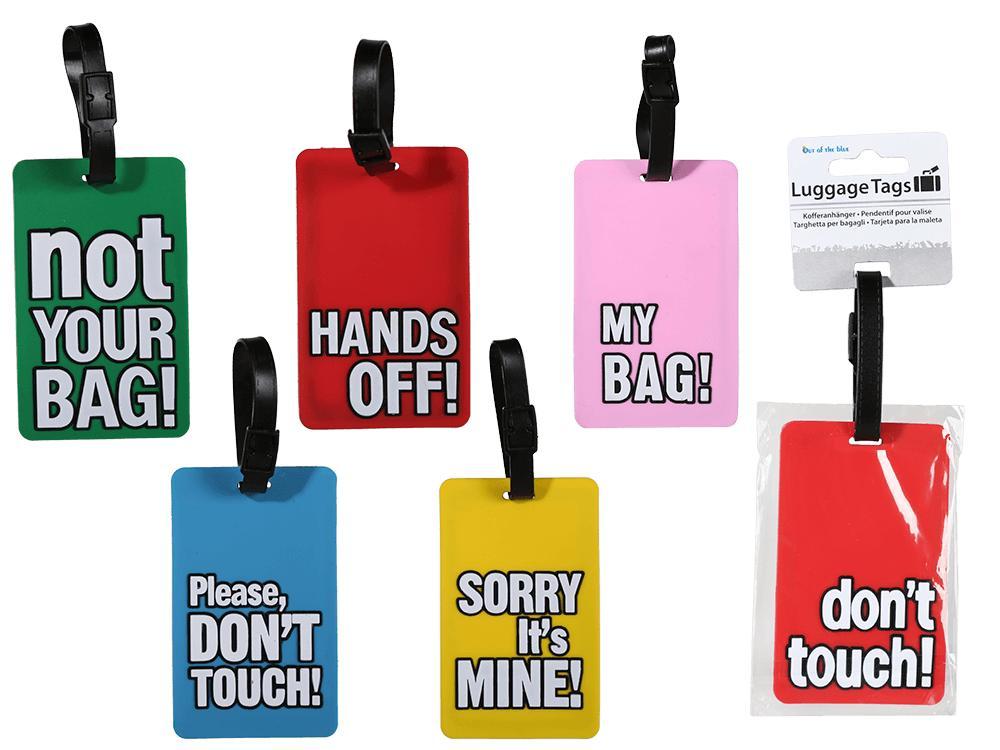 Bagagelapp / Tag till Bagage - Fäst på resväskan - 1-Pack
