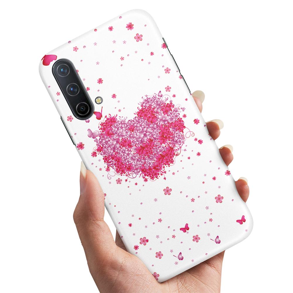 Skal / Mobilskal till OnePlus Nord CE - Blomhjärta