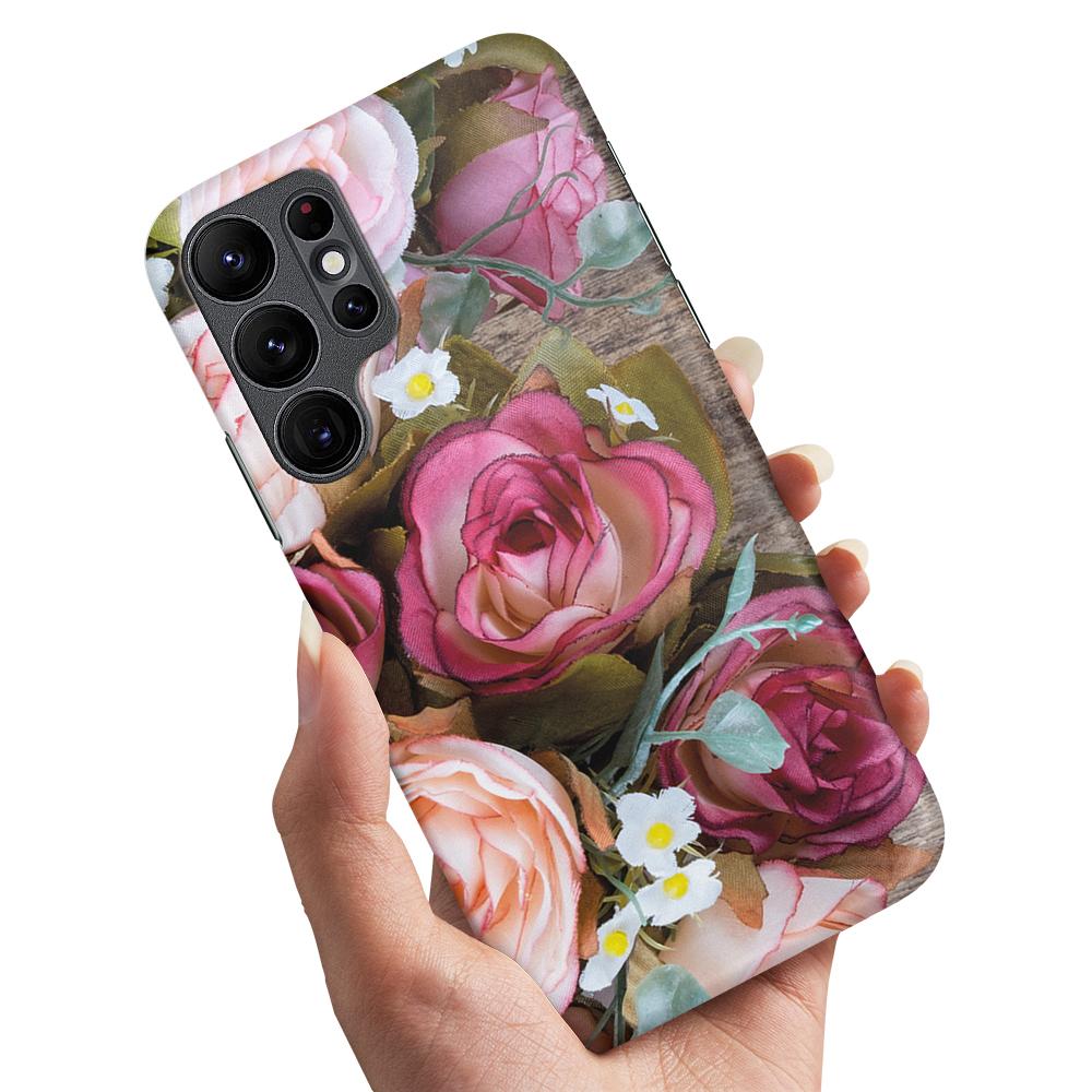 Skal / Mobilskal till Samsung Galaxy S22 Ultra - Blommor