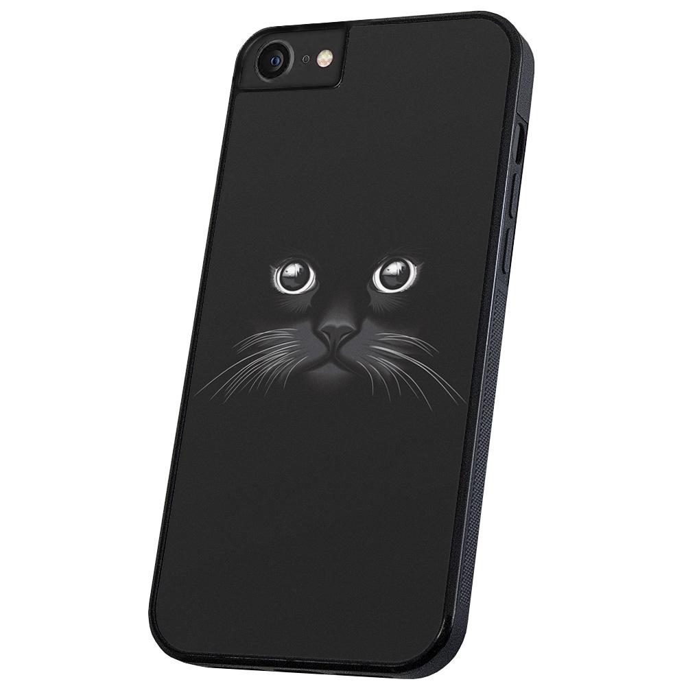 iPhone 6/7/8/SE - Skal/Mobilskal Svart Katt