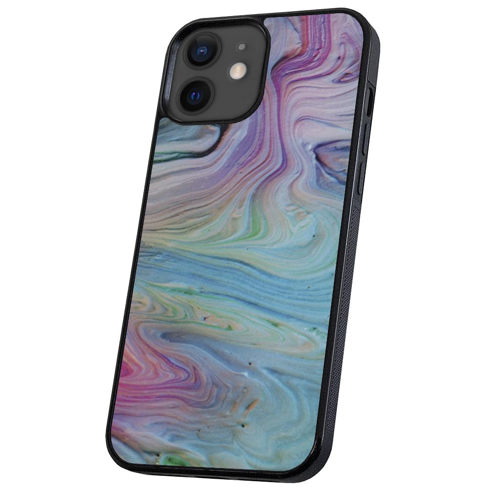 iPhone 12/12 Pro - Skal/Mobilskal Målarfärg Mönster
